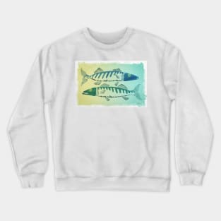 fish duo Crewneck Sweatshirt